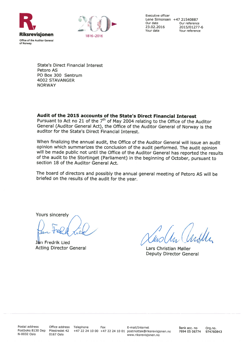 Riksrevisjonen2015-engelsk-oversettelse