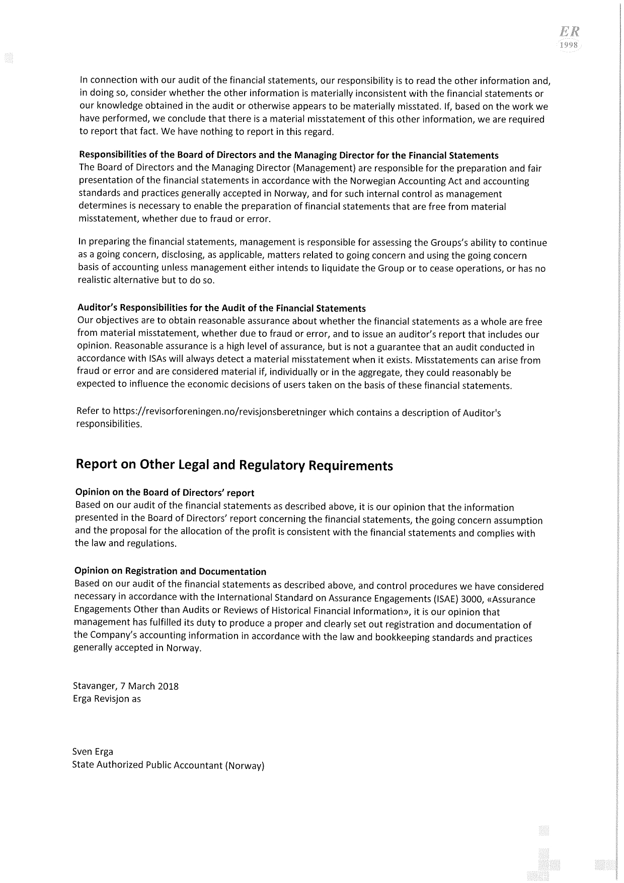 Revisjonsberetning-Petoro-2017-AS-engelsk-oversettelse-2