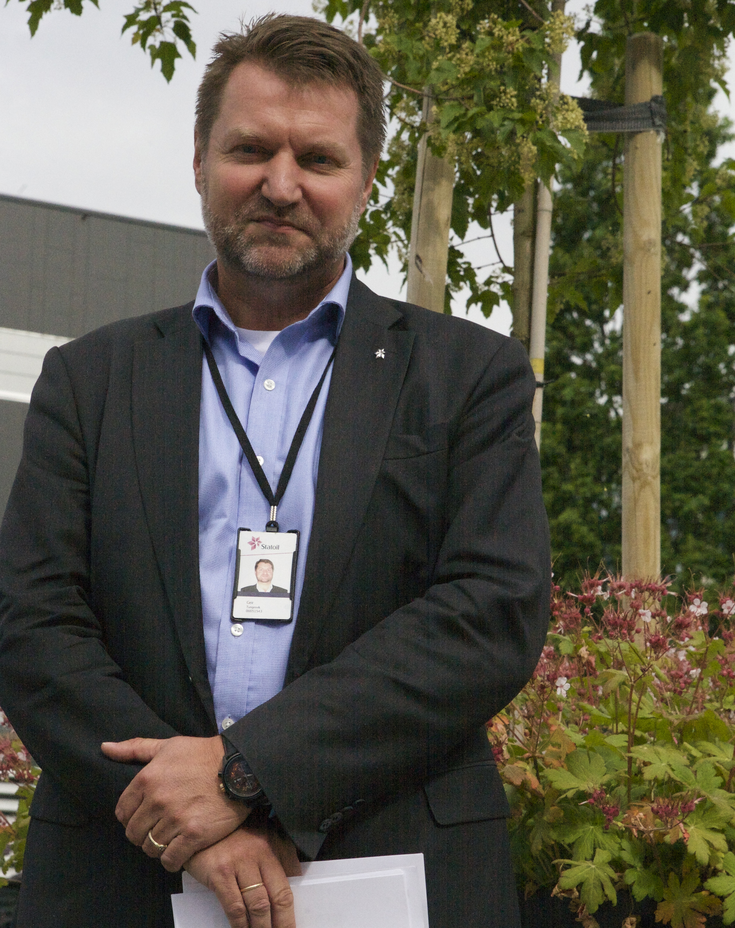 Bekrefter behovet for effektivisering: Geir Tungesvik, boresjef i Statoil. Foto: Kjell Jørgen Holbye