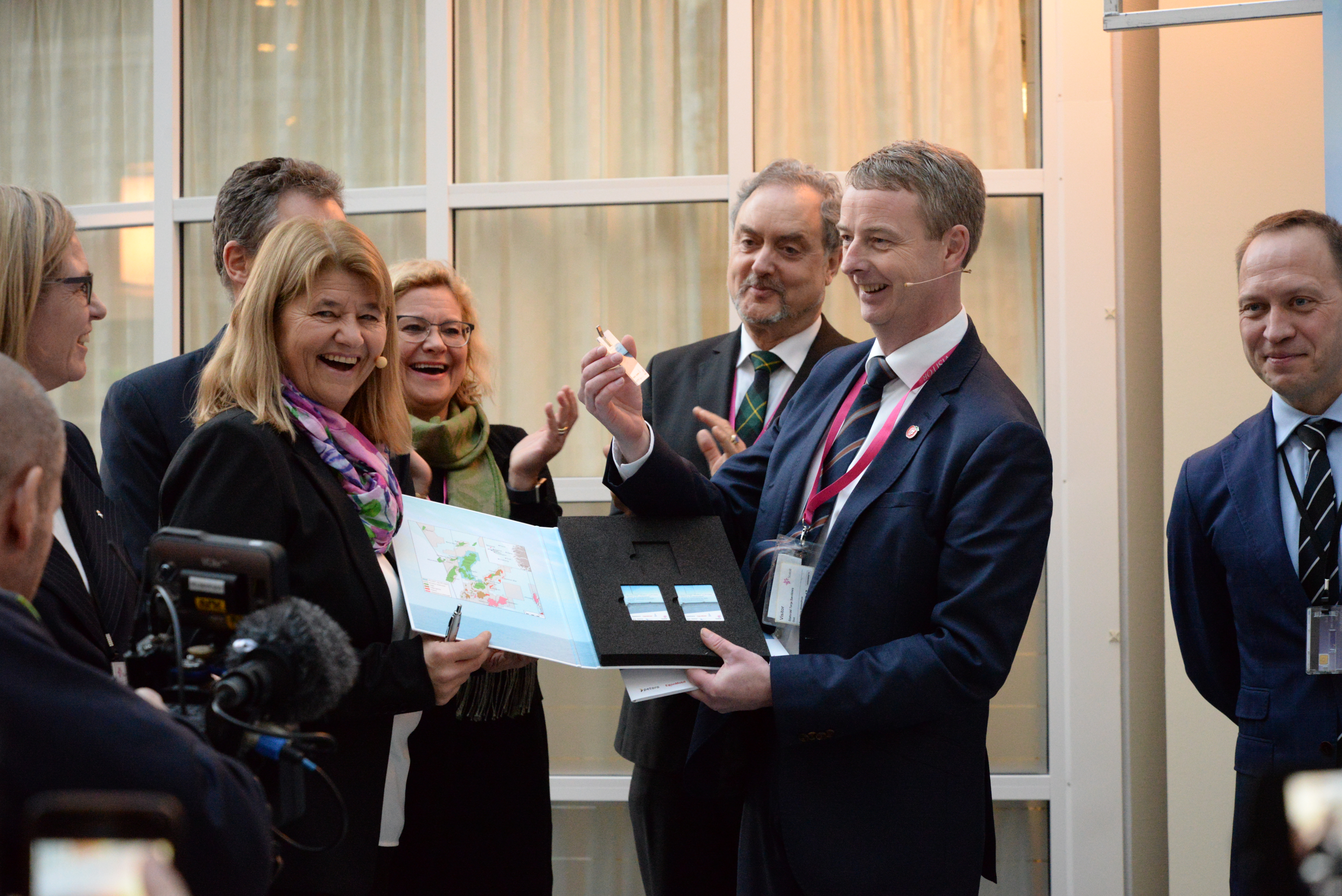 PUD - Handover Snorre Expansion project – Foto: Arne Reidar Mortensen, Statoil ASA