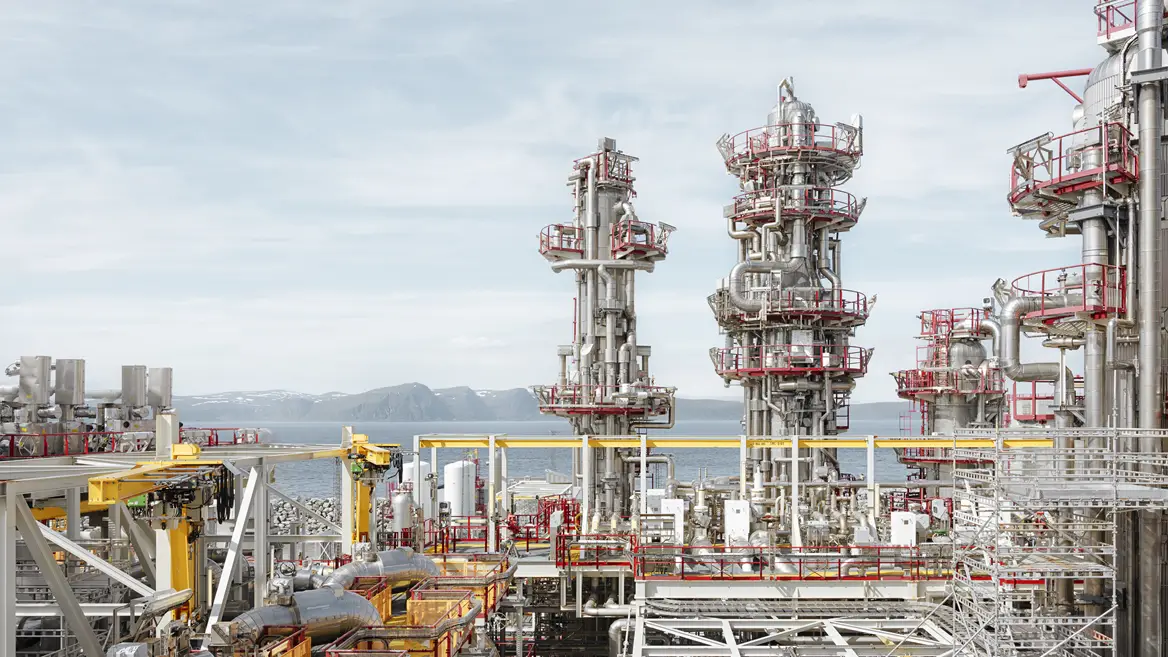 Melkøya, Hammerfest Foto: Einar Aslaksen / Equinor