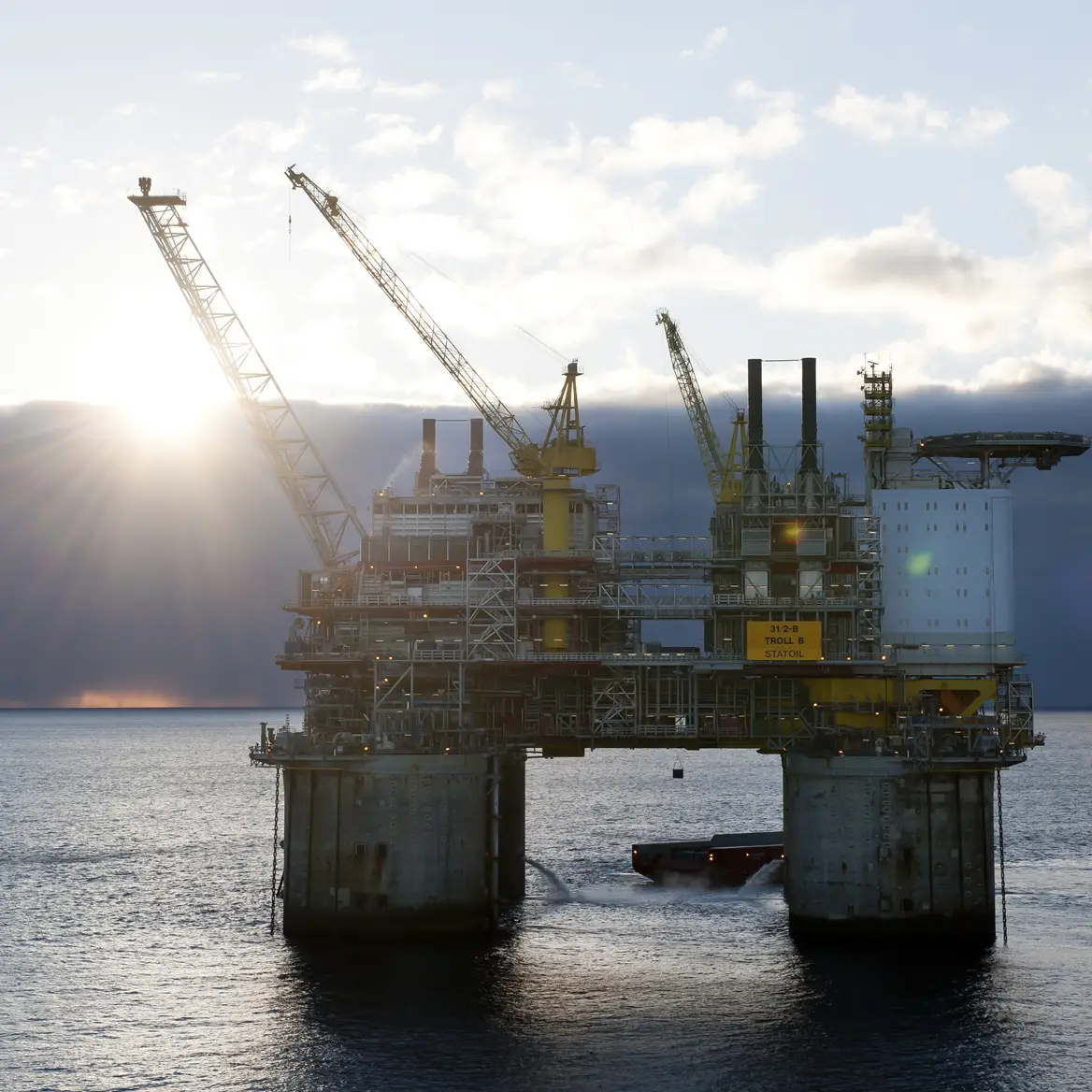 Troll B Foto: Øyvind Hagen, Equinor